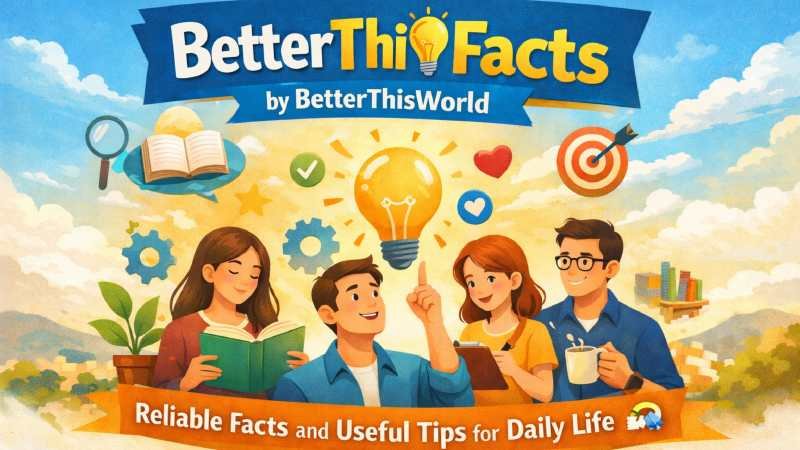 BetterThisFacts by BetterThisWorld – Reliable Facts and Useful Tips for Daily Life